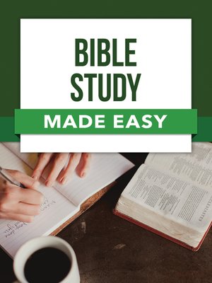 cover image of Bible Study Made Easy